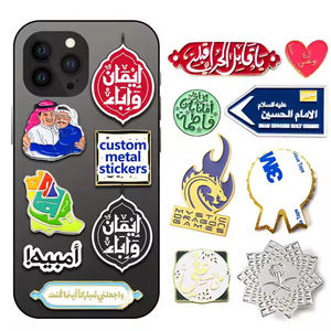 Pins Esmaltados Personalizados de Fábrica, Pegatinas Metálicas Personalizadas para Teléfonos, Pegatinas Metálicas para Dispositivos Móviles - Product Image 1