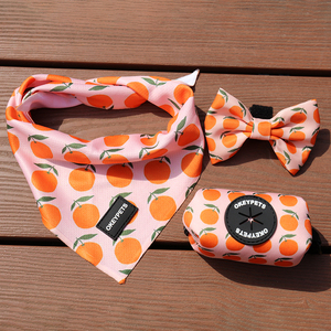 وشاح تسمية مخصص للحيوانات الأليفة من OKEYPETS بطراز التسامي لحفلات أعياد الميلاد قابل للتعديل بطوق عنق مخصص للحيوانات الأليفة باندانا للكلاب - Product Image 4