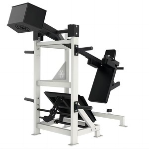Attrezzo per Allenamento di Forza di Anca e Gambe, Squat Pendolare in Acciaio, Uso Commerciale per Club Fitness e Attrezzature da <span class=keywords><strong>Palestra</strong></span> - Product Image 1