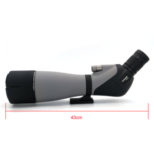 Jumelles de observation grises 20-60x80 avec lentilles HD pour adultes, observation de la faune et des oiseaux - Product Image 5