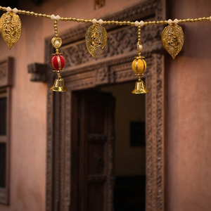 Artificial <b>Flower</b> Bandarwal Door Hanging Decorative Floral Toran For Home Entrance Festival <b>Wall</b> <b>Decor</b> Wholesale Supply - Product Image 3