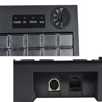 Teclado Lector de Tarjetas de Alta Calidad, Teclado Especial para Cajeros de Supermercado, Teclado Programable de 76 Teclas