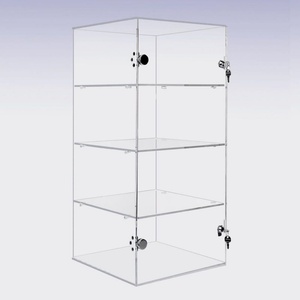 Custom Clear Large 3-Tier Perspex Acrylic for Display Cabinet with Storage for Beautiful <b>Model</b> Toy Car and Custom Logo - Product Image 4