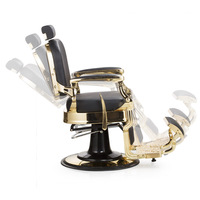 BEIMENG Nouveau Fauteuil de Barbier Hydraulique Style Mobilier Antique Inclinable, Chaise de Salon, Équipement de Salon de Beauté en Gros, Vente Chaude