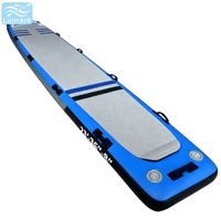 Planche gonflable à aileron central de 700 cm (92 pieds) avec pompe manuelle haute pression pour la course et le sauvetage en mer – Direct usine Lumark Chine