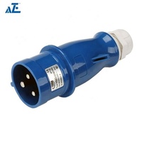 Unité de distribution d'alimentation réseau intelligente 380V/415V triphasée 63A avec surveillance des prises et compteur PDU