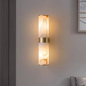 Lustre rectangulaire linéaire nordique moderne <span class=keywords><strong>pour</strong></span> salle à manger, grand <span class=keywords><strong>luminaire</strong></span> en marbre blanc <span class=keywords><strong>pour</strong></span> hôtel, maison, <span class=keywords><strong>entrée</strong></span> créative - Product Image 5