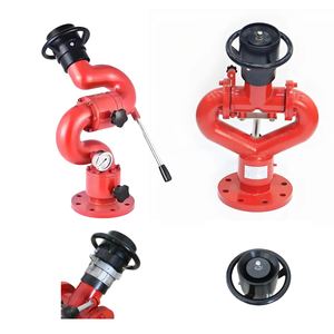 Canon à eau anti-incendie DN20 en fonte avec interrupteur manuel, accessoire fixe pour équipement de lutte contre les incendies de classes A et B - Product Image 5