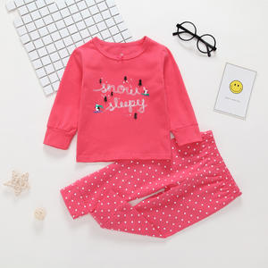 Fournisseur chinois, achat en ligne en gros, vêtements de boutique pour enfants, ensemble de sous-vêtements à manches longues à motifs de dessins animés pour bébé - Product Image 3