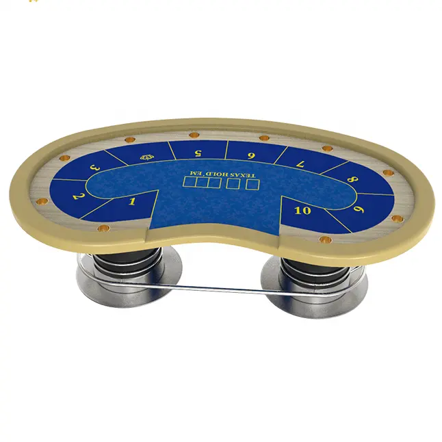 YH96インチ新しいデザインのカジノ高級テキサスホールデンポーカーギャンブルテーブル