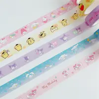 Washi Tape Sealing Sticker Kpop Stationery Cartoon Cute Washi Decorative Masking Tape