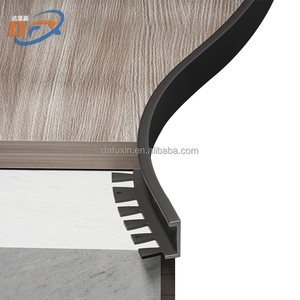 Trang trí dải của nhà sản xuất 0.8mm Độ dày hợp kim nhôm xương cá sàn trang trí cắt tỉa cho sàn gạch bao gồm - Product Image 6