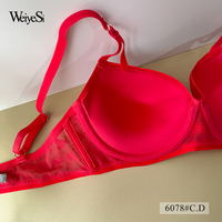 Weiyesi-Soutien-gorge Push Up Sans Couture pour Fille, Lingerie Sexy, Grande Taille, pour Femme, Sous Ouvert, Push Up, Flocage de Velours