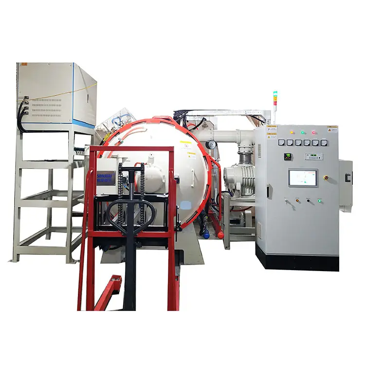 Single chamber vacuum machine Vacuum bright annealing stress relieving furnace high quality