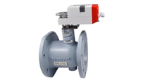 Válvula de Bola Eléctrica de 2 Vías con Brida Honeywell Serie VBA16 para Agua DN32-DN150, Calidad Premium, Control de Flujo Preciso, Auténtica