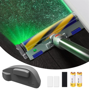 Lámpara de pantalla de polvo LED <span class=keywords><strong>para</strong></span> aspiradora, luz verde al vacío <span class=keywords><strong>para</strong></span> pelos de mascotas, piel de perro, accesorios de vacío universales mejorados - Product Image 3