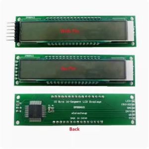 Pantalla digital alfanumérica de 16 segmentos TM1622 HT1622 SPI LED LCD Componentes electrónicos DM8BA10 - Product Image 6