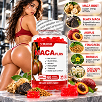 Gummies à la racine de Maca sur mesure OEM ODM 300mg, Gummies à base de plantes, Fabricant de compléments alimentaires en marque blanche