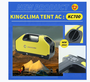 Aire Acondicionado Portátil Kingclima 12V/24V/AC100-220V R134a 700W para Camping, Hotel, Hogar y Tiendas de Campaña - Product Image 2