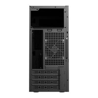 ABKO O10M BK MicroATX Steel Case MINI TOWER Lightweight 0.9 Chassis with 1x 80mm Fan and Audio USB Ports