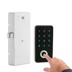 Smart Security Biometrischer Finger abdruck Tastatur Schrank Schließfach Schublade Türschloss Für Gym Club Spa Schließfach