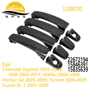 มือจับประตูด้านนอกอาดิลี LS0070 พลาสติกสีดำ โลหะ สำหรับเชฟโรเลต ซ่อมแซมเปลี่ยนทดแทน - Product Image 5