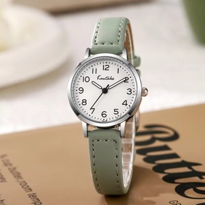 Reloj de cuarzo moderno para mujer, esfera redonda con números, informal - Product Image 3