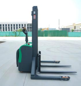 ISO chứng nhận 1.5 tấn 2 tấn công suất máy móc cửa hàng sửa chữa điện Pallet Stacker Crane <span class=keywords><strong>3m</strong></span> xếp chồng xe nâng mới nóng bán - Product Image 1