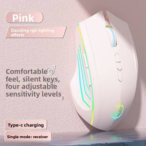 Mouse da Gaming Ergonomico Wireless Holy Sword 2.4Ghz, Silenzioso e Ricaricabile, Design Esclusivo per Uomini e Donne, per Uso su Desktop/Laptop - Product Image 5