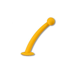 เสาอากาศหมวกกันน็อคซิลิโคนนุ่มแบบปรับแต่งได้ รูปทรงแตรผึ้ง สำหรับมอเตอร์ไซค์ พร้อมจุกดูดตกแต่ง - Product Image 3