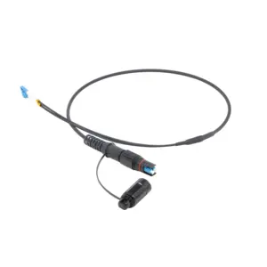 IP68 Pre Connection Type Outdoor Jumper Waterproof Fiber Optic Patch Cord