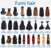 FH Brésilien Clip Extensions de Cheveux 100% Cheveux Humains Remy Indien Cheveux Sans Couture Clip Dans Les Extensions