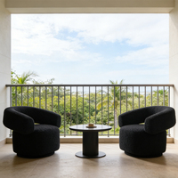 Chaises d'hôtel créatives de style classique italien avec dossier enveloppant pour le hall d'hôtel et les événements