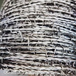 High Quality PVC <b>Barbed</b> <b>Wire</b> Razor <b>Wire</b> Roll Durable Stainless Steel Material - Product Image 3