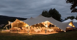 Tentes de luxe chinoises de grande taille pour l'extérieur, tentes de <span class=keywords><strong>mariage</strong></span>, auvents imperméables, tentes de réception de <span class=keywords><strong>mariage</strong></span>, tentes de réception extensibles de type bédouin à vendre - Product Image 2