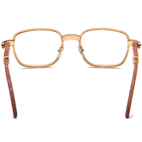 Gafas de Madera Borregls para Hombre, Diseño de Marca, 720 Diamantes, Monturas Cuadradas, Gafas Ópticas de Lujo para Mujer 17550180