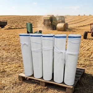 Film <span class=keywords><strong>de</strong></span> protection UV haute performance pour balles rondes en HDPE, 1,23 x 3000 m, pour ensilage, paille et <span class=keywords><strong>foin</strong></span> - Product Image 1