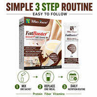 Shake de remplacement de repas au chocolat, produits de perte de poids, protéines, fibres, contrôle de la faim, poudre de café vert, fournisseur en gros