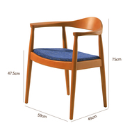 Table de Restaurant de cuisine en bois massif, vente en gros, bon marché, en bois de hêtre Pu, chaises de salle à manger rembourrées