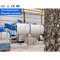 Ligne de granulation d'engrais organique à base de carcasses animales LANE, machine de compostage des déchets d'abattoir