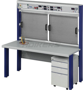 Sistema de Entrenamiento Práctico de Habilidades Eléctricas Avanzadas, Equipo de Electricista de 4 Estaciones de Trabajo para Educación en Ingenierí<span class=keywords><strong>a</strong></span> - Product Image 3