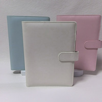 Vente en gros Macarons A6 A5 PU cuir Budget classeur pour planificateur quotidien hebdomadaire argent classeur organisateur espèces classeur carte portefeuille