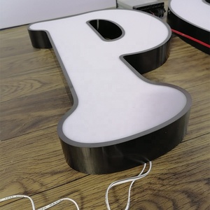 Cartello esterno personalizzato 4x8 piedi a Led per la pubblicità aziendale 12v con luce frontale illuminata cartellone a Led - Product Image 5