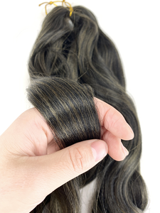 Synthetic Wavy Braiding Hair Extension 22inch 150g <strong>Curly</strong> <strong>Attachments</strong> Hair Braids Spiral Curl Wavy Braids Bundle Hairstyles - Product Image 6