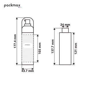 120ml 150ml PET <b>Spray</b> Pump <b>Bottle</b> for Serum Lotion Toner - <b>Empty</b> Skin Care Refillable Container Wholesale - Product Image 4