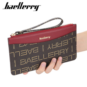 Baellerry Women's <b>Long</b> Wallet Pu Leather Zipper Clutch <b>Bag</b> With Strap Everyday Use - Product Image 5