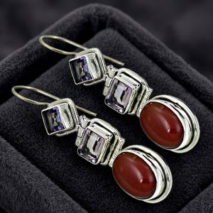 Bijoux en argent 925 en gros Art Palace Oval Cab - Product Image 1