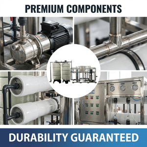 Système de filtration <span class=keywords><strong>d</strong></span>'<span class=keywords><strong>eau</strong></span> par osmose inverse 4TPH SS304/316 pour l'agriculture, l'irrigation et la purification, <span class=keywords><strong>installation</strong></span> facile - Product Image 4