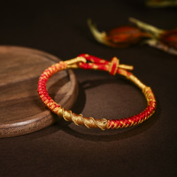 Bracelet en fer tressé à la main, motif Vajra et écailles de dragon, ethnique unisexe, avec cordon de feu Nine Purple Li, disponible en direct, Supply Mount Putuo