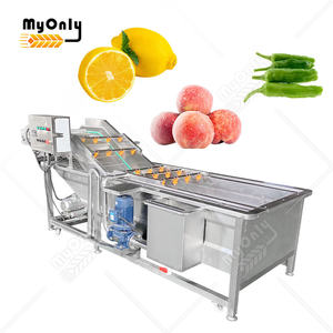 MY Lavage industriel aux champignons Lavage aux algues Persil Nettoyer les équipements Laveuse à bulles de bananes pour les fruits Ozone - Product Image 1